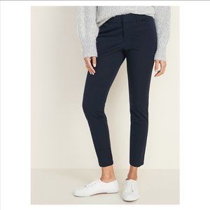 NWT: Old Navy Pixie Mid Rise Pant - Size 6, Navy